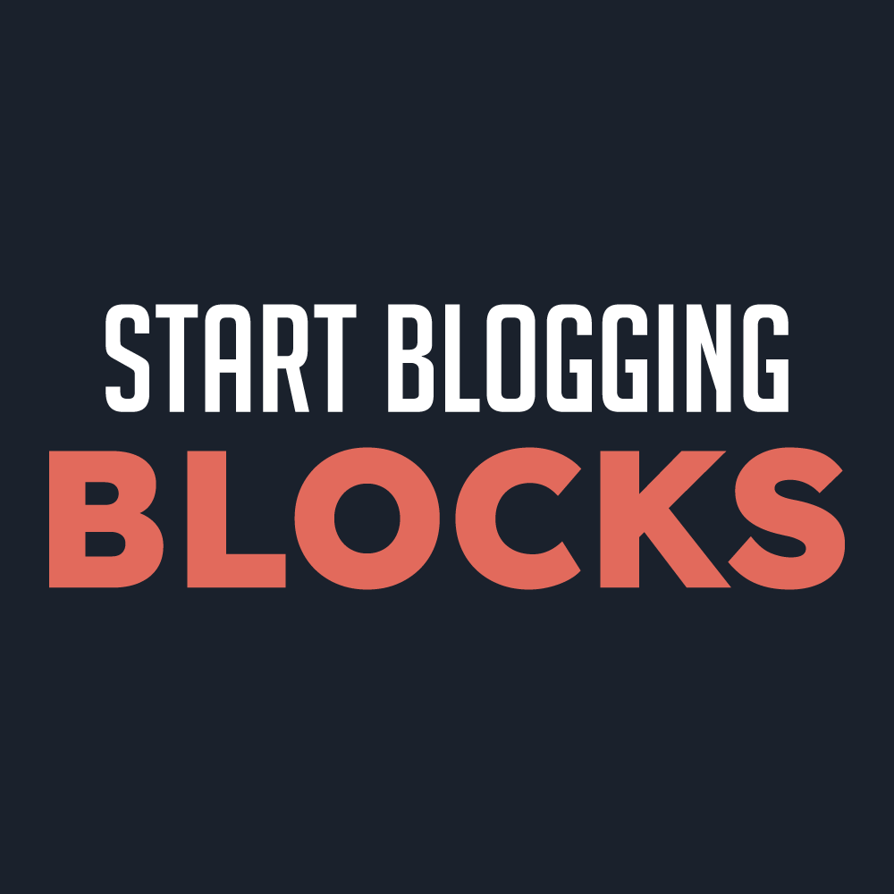 Start Blogging Blocks Product Image